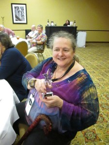 T. Harris with Sizemore Award