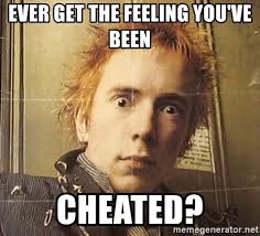 cheated